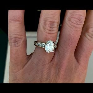 Lab Created Diamond Ring